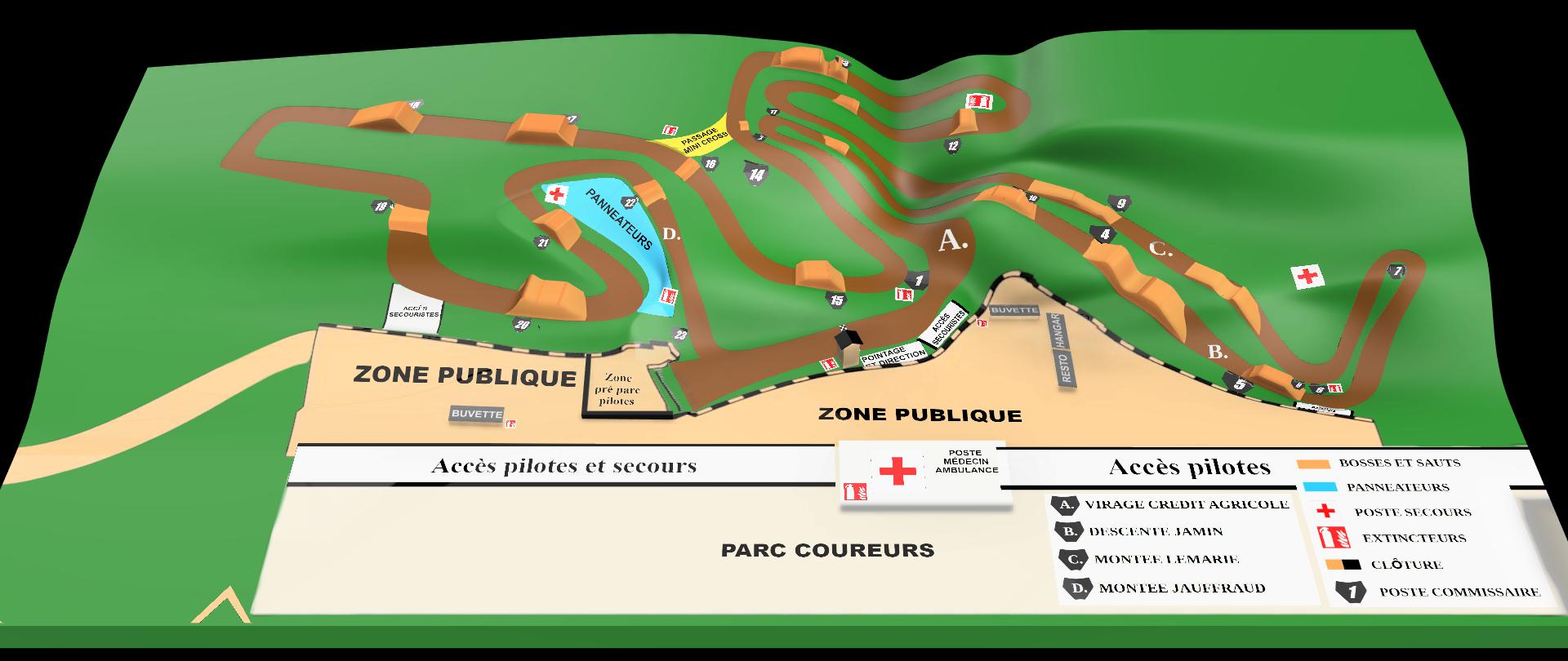 plan du circuit